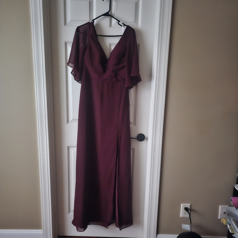 Azazie brides made dress
